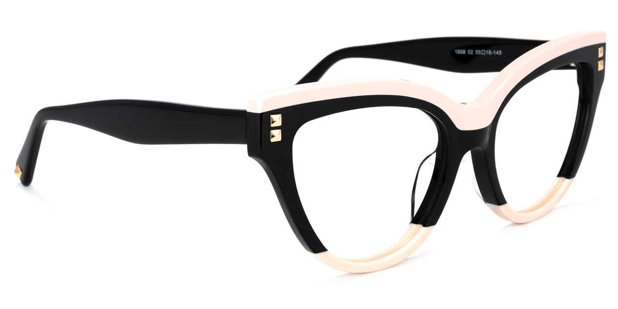 Luna Cat-Eye Acetate Glasses