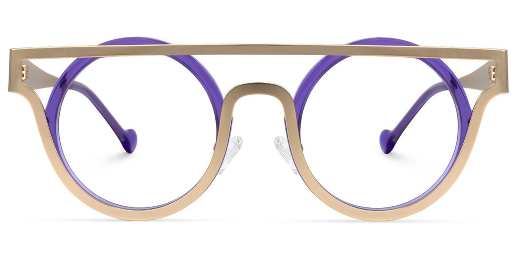 Blush Axis Geometric Mixed Frames