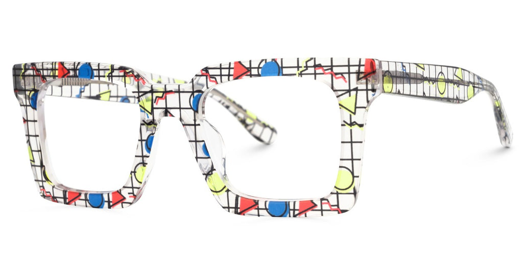 Blush BoldLine Square Acetate Frames