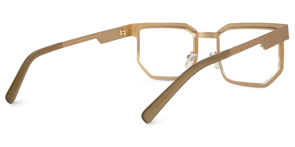 Blush Rectangle Metal Frames