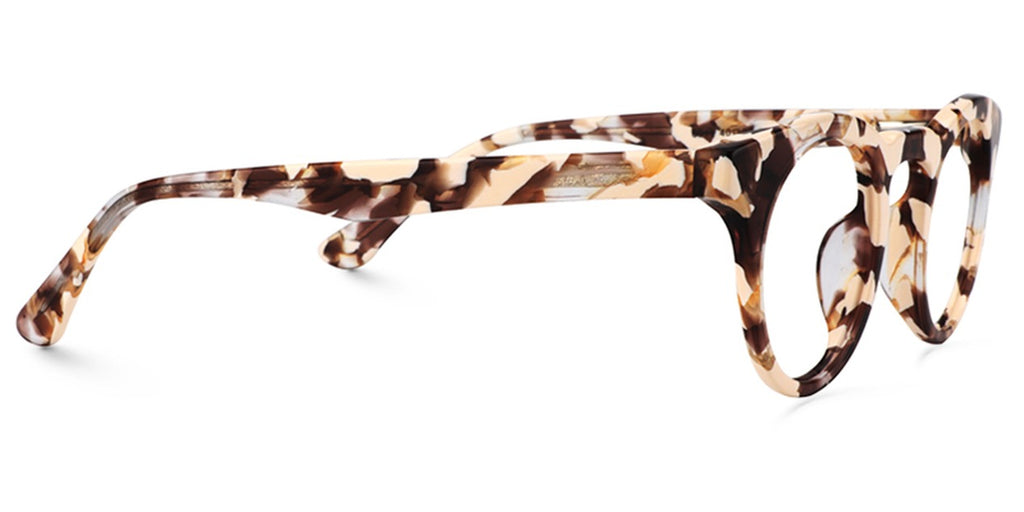 Aura Round Acetate Eyeglasses