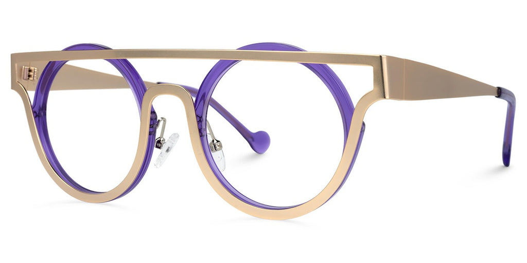 Blush Axis Geometric Mixed Frames