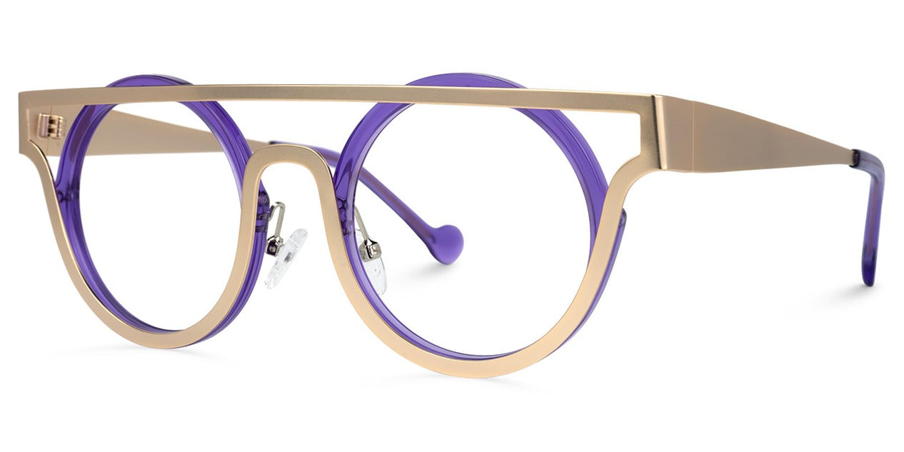 Blush Axis Geometric Mixed Frames