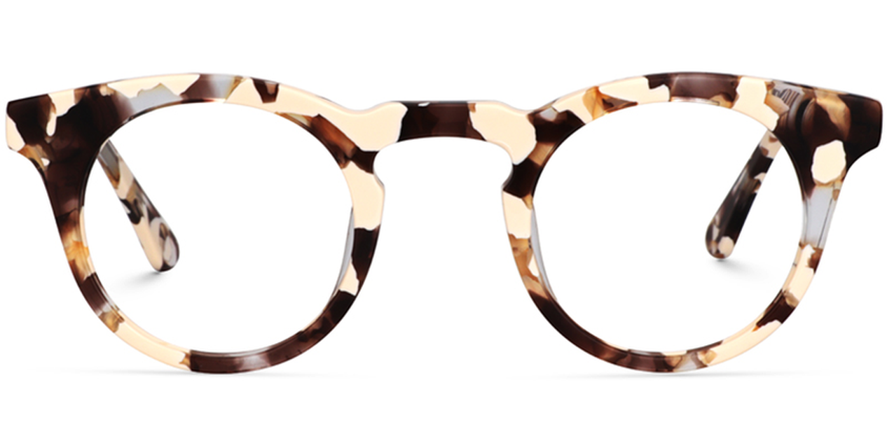 Aura Round Acetate Eyeglasses