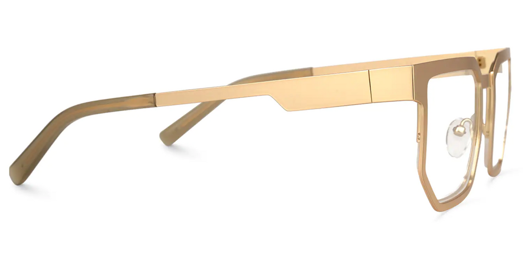 Blush Rectangle Metal Frames