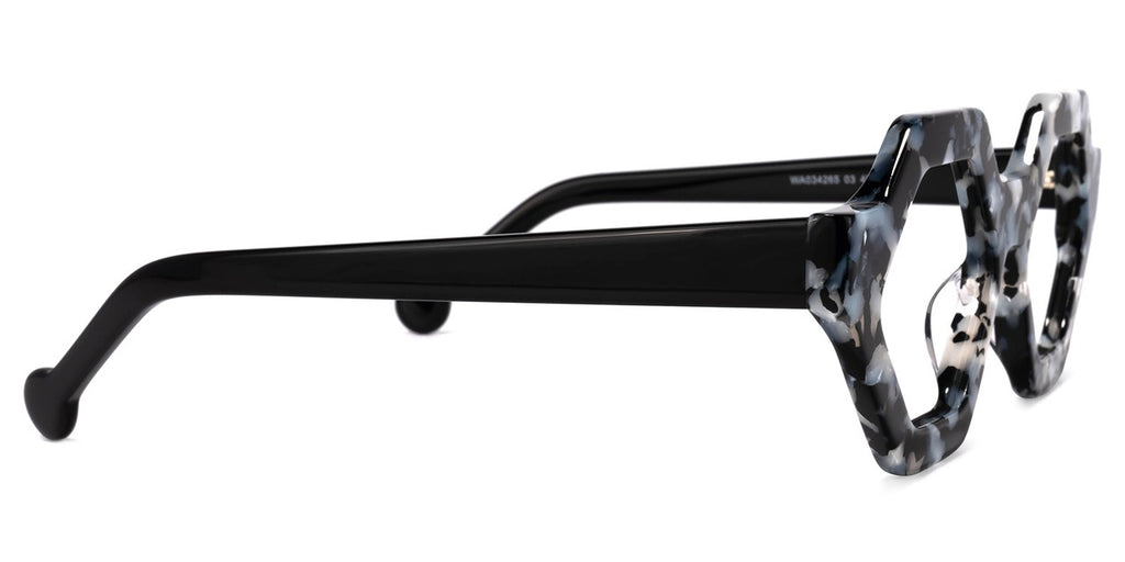 Blush Geometric Acetate Frames