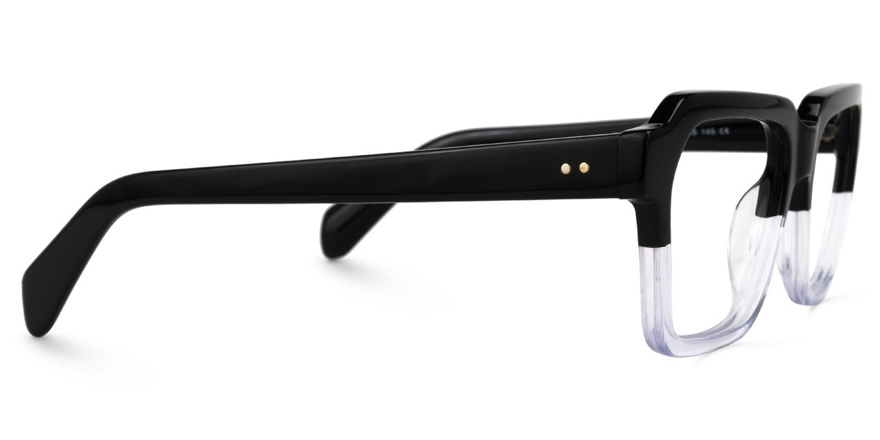 Blush Linear Rectangle Acetate Frames