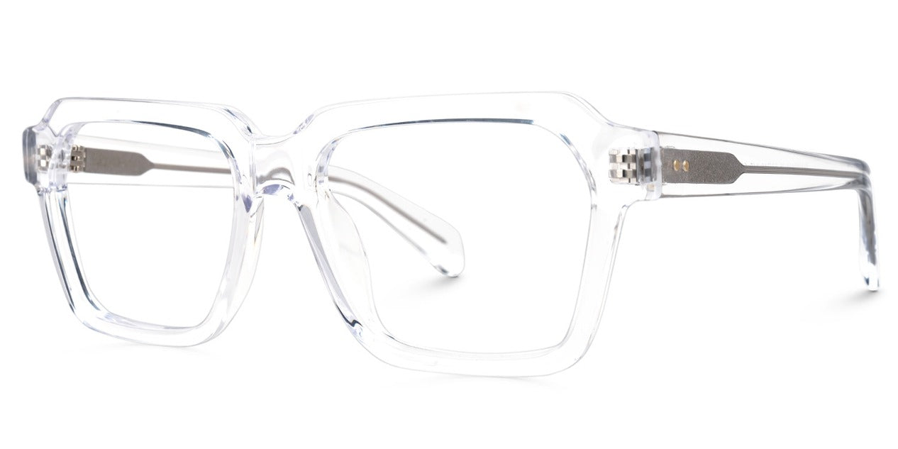 Blush Edge Rectangle Acetate Frames