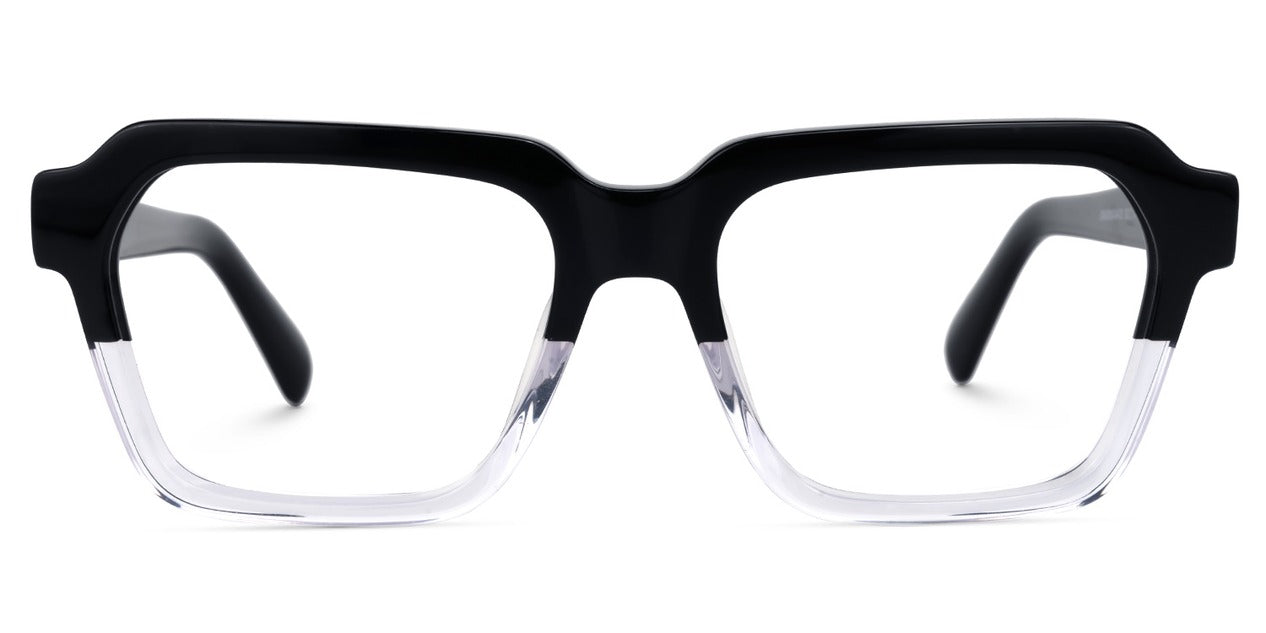 Blush Linear Rectangle Acetate Frames