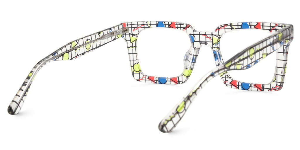 Blush BoldLine Square Acetate Frames