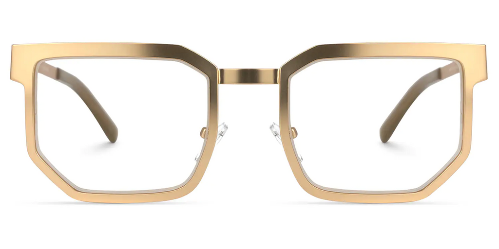 Blush Rectangle Metal Frames