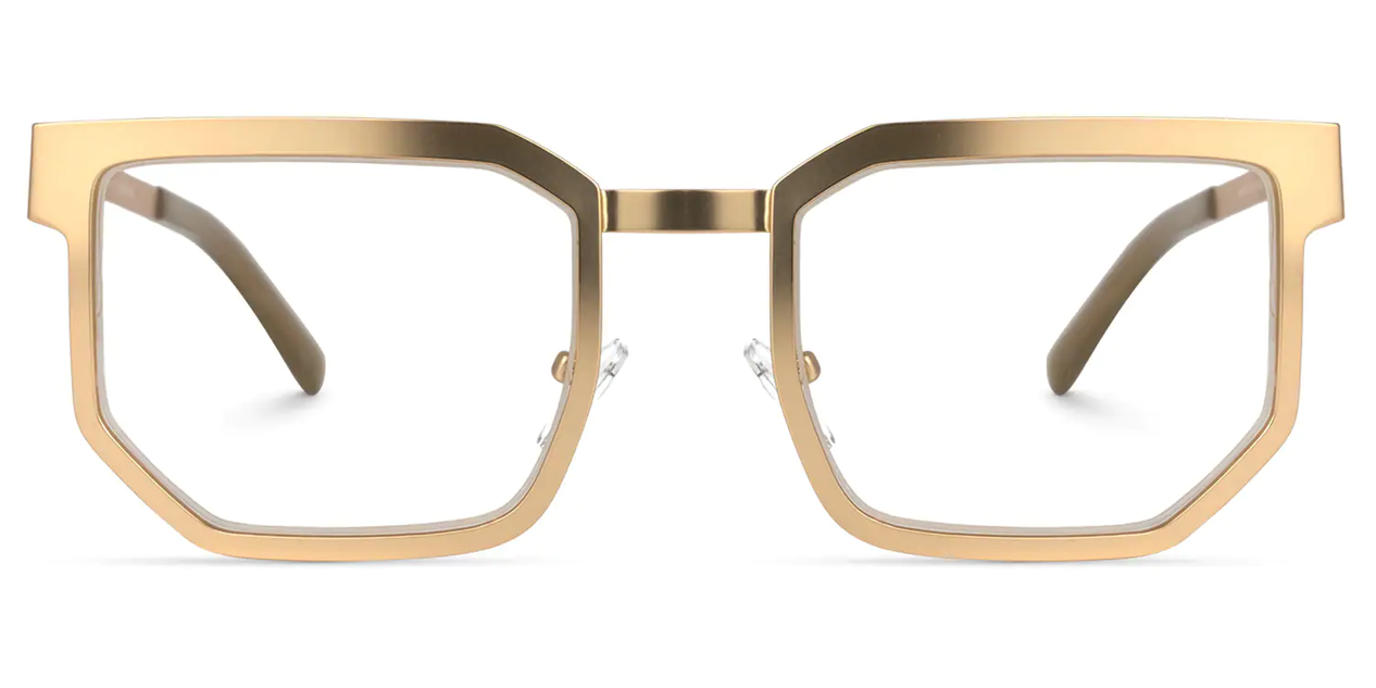 Blush Rectangle Metal Frames