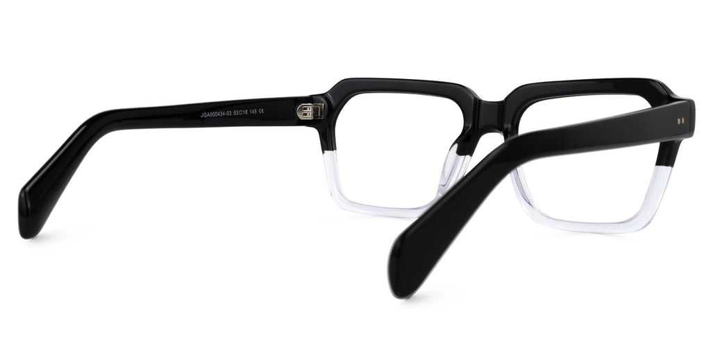 Blush Linear Rectangle Acetate Frames