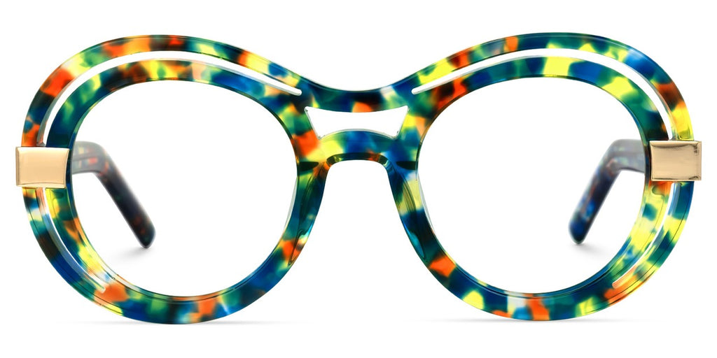 Luna Round Acetate Eyeglasses