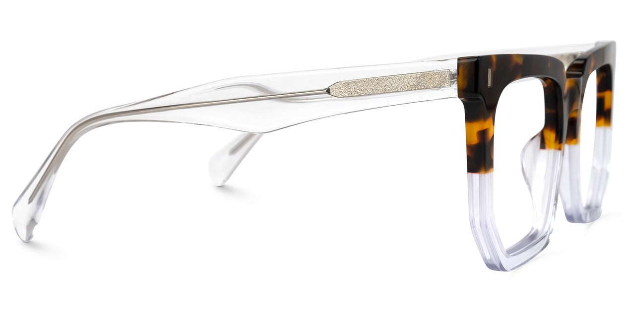 Blush GeoForm Acetate Frames