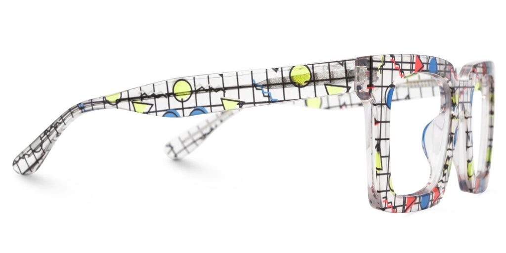 Blush BoldLine Square Acetate Frames