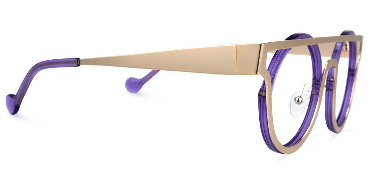 Blush Axis Geometric Mixed Frames