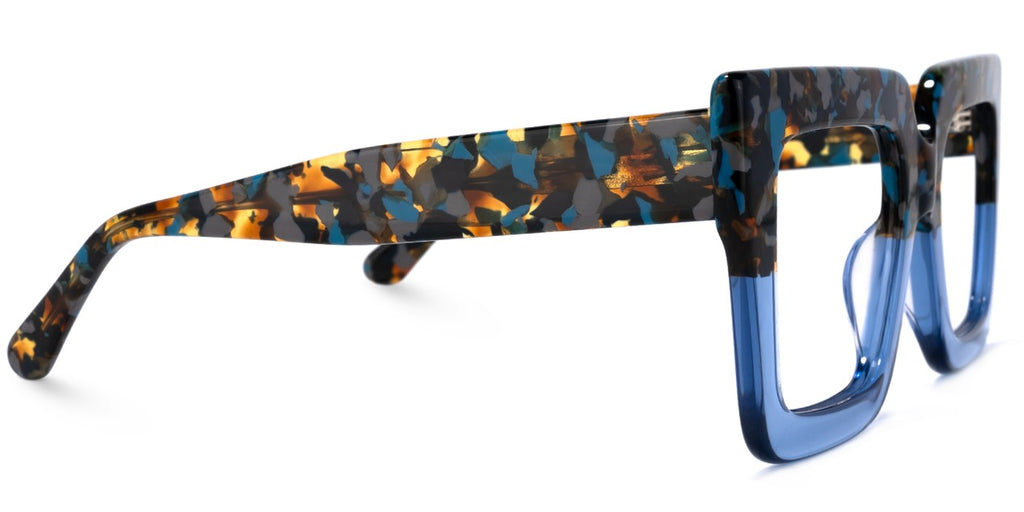 Blush Rectangle Acetate Frame