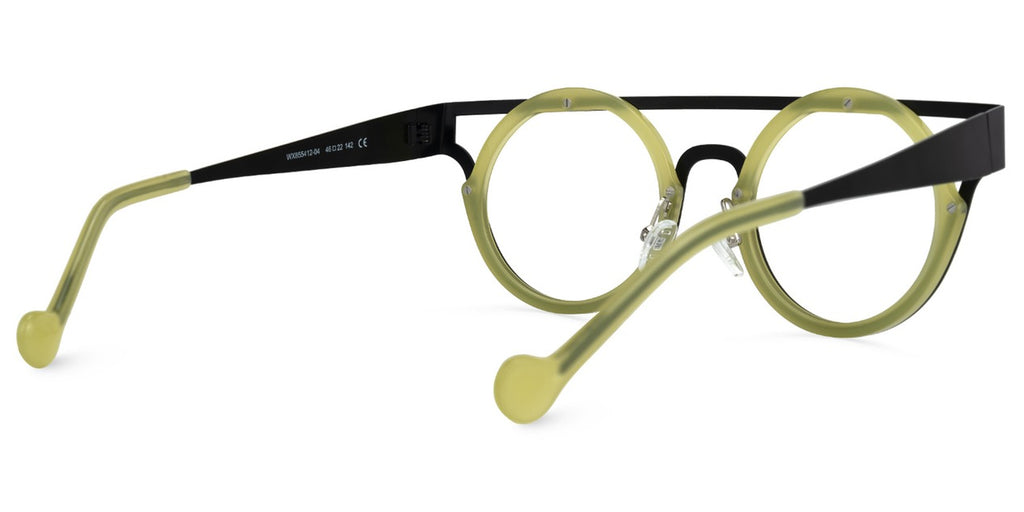 Blush GeoMix Eyeglasses – Modern Geometric Frame