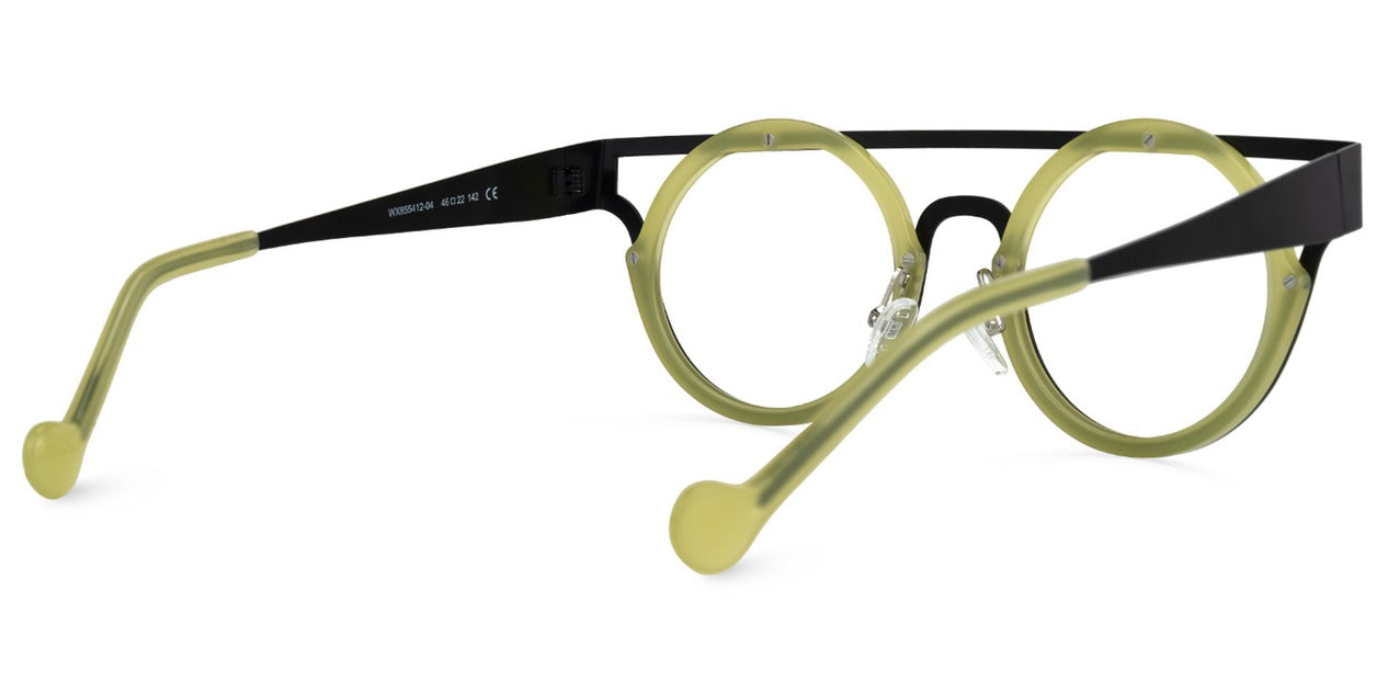 Blush GeoMix Eyeglasses – Modern Geometric Frame