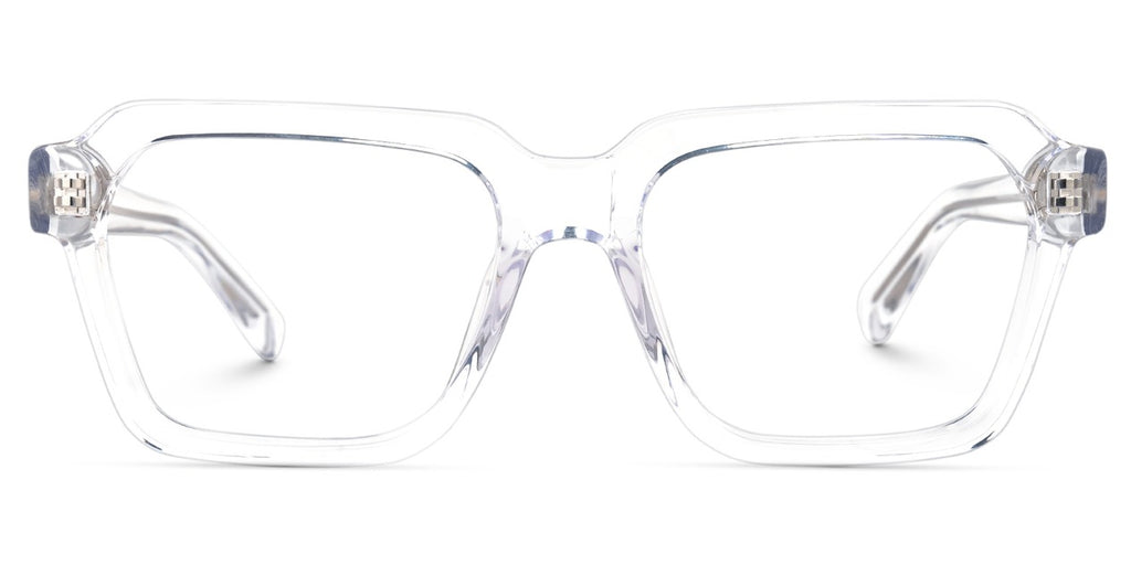 Blush Edge Rectangle Acetate Frames