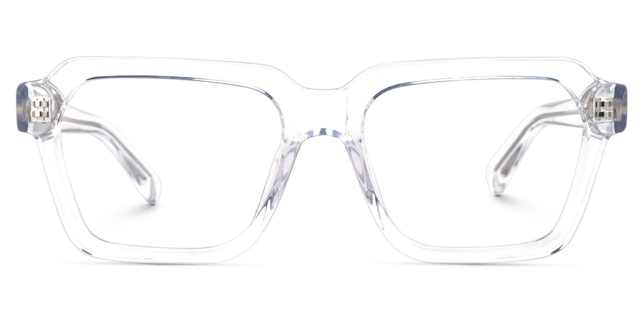 Blush Edge Rectangle Acetate Frames