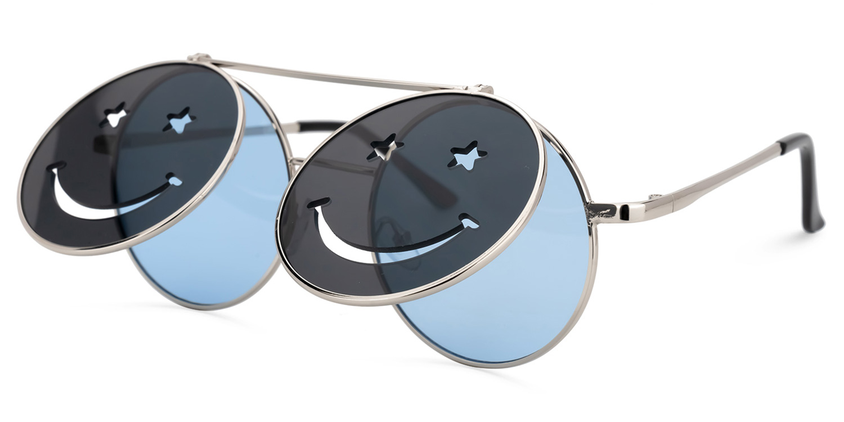 Round Aviator Sunglasses