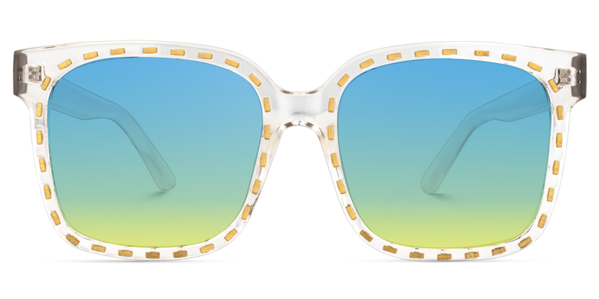 Rectangle Plastic Sunglasses