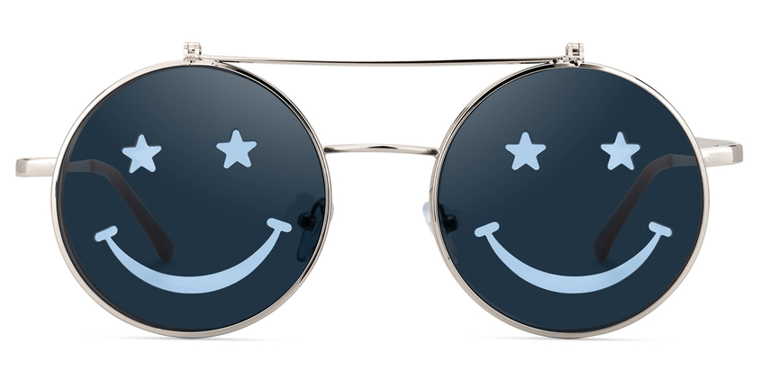 Round Aviator Sunglasses